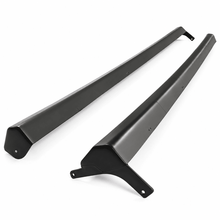 NINTE Side Rocker Panel Side Skirt Kit Fit for Honda Civic Coupe Sedan 2001-2005 Black Polypropylene RS Style - NINTE