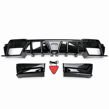 NINTE Rear Bumper Diffuser Lip Spoiler Kit Fit for Honda CR-V CRV 2023-2026 Gloss Black LED - NINTE