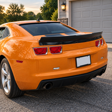 NINTE Rear Trunk Spoiler Wing Fit for Chevrolet Camaro 2010-2013 Unpainted Black ABS Plastic One Piece Duckbill Style
