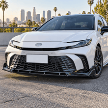 NINTE Front Bumper Lip Splitter Fit for Toyota Camry SE XSE LE XLE 2025-2026 Gloss Black - NINTE
