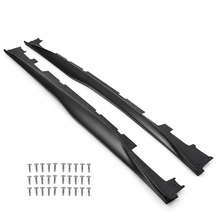 NINTE Side Rocker Panel Extension Kit Fit for Chevrolet Camaro RS SS LT LS 2016-2023 Black ZL1 Style 2-Piece Left and Right Set - NINTE