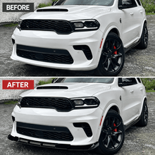 NINTE Front Bumper Lip Splitter Spoiler Fit for Dodge Durango SRT GT 1998-2024 Gloss Black - NINTE