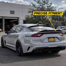 NINTE Rear Trunk Spoiler Wing Fit for Kia Stinger 2018-2023 Painted Gloss Black One Piece Highkick Duckbill Style