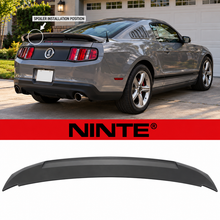 Load image into Gallery viewer, NINTE Rear Trunk Spoiler Wing Fit for Ford Mustang Shelby GT500 2010-2014 Primer Black ABS Plastic GT Style