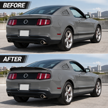 NINTE Rear Trunk Spoiler Wing Fit for Ford Mustang Shelby GT500 2010-2014 Primer Black ABS Plastic GT Style