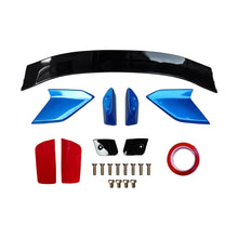 Cargar imagen en el visor de la galería, Ninte For 2022-2024 11Th Honda Civic Sedan Trunk Spoiler Fk8 Wing Style Black Blue Rear
