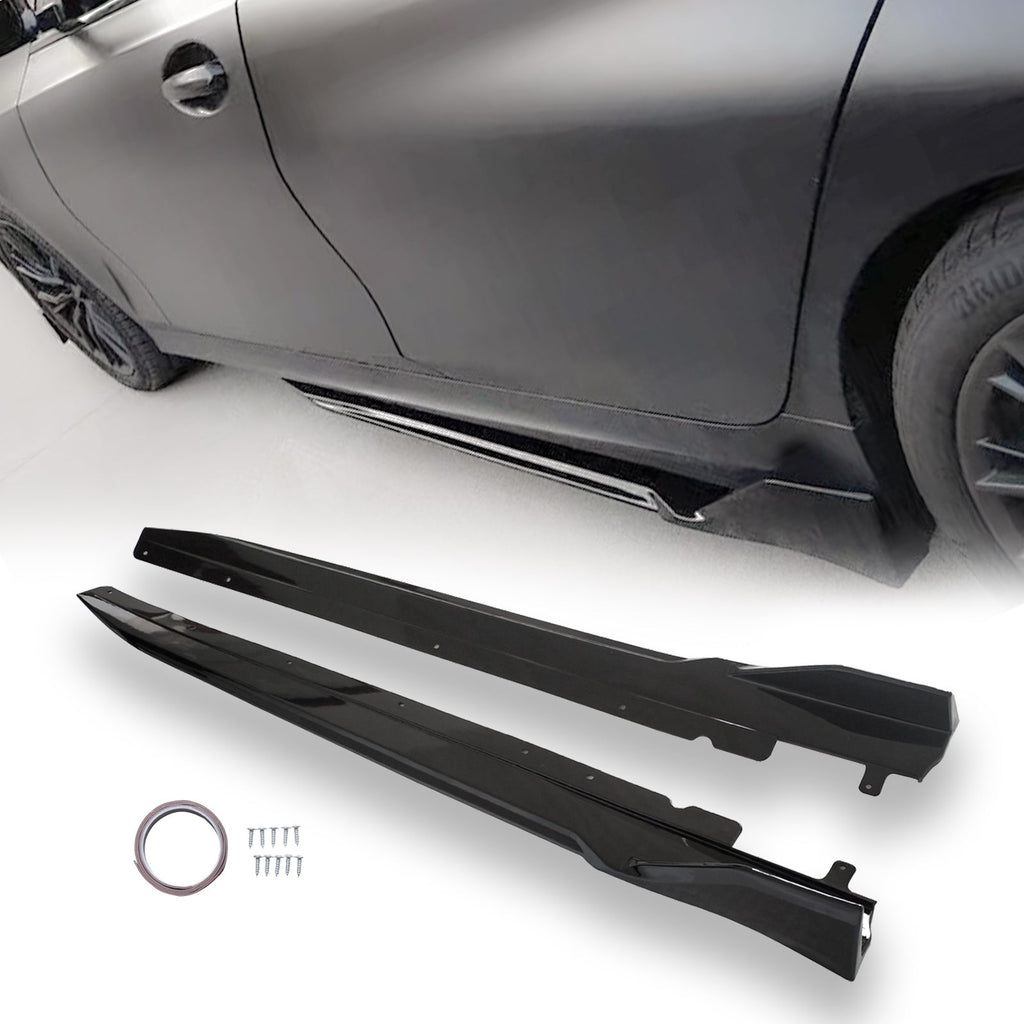 NINTE Side Skirts For BMW G20 G28 3-Series M Sport 2019-2022 3D Racing Style 