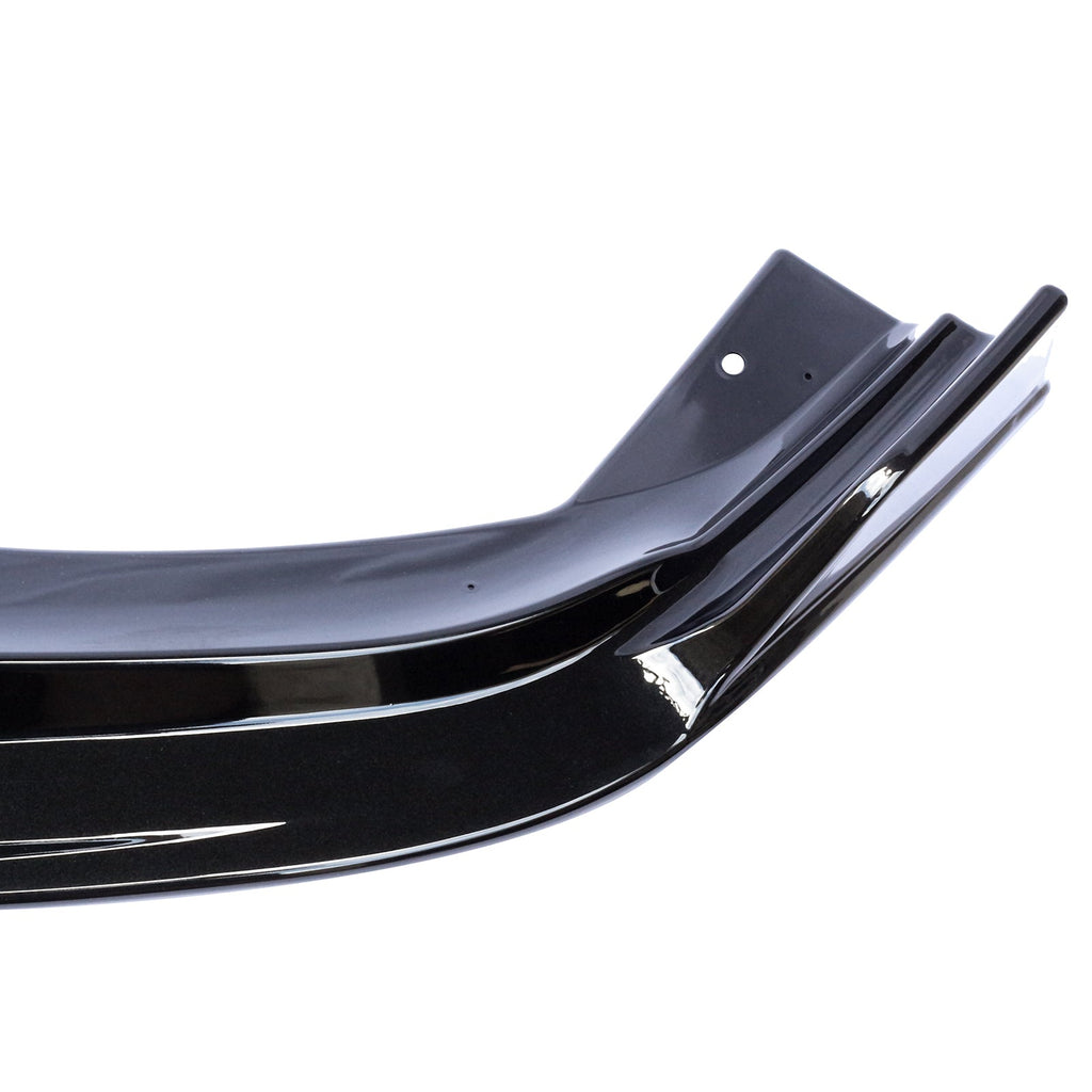 NINTE Front Lip For 2021 2022 2023 Ford Mustang Mach-E Gloss Black Detail