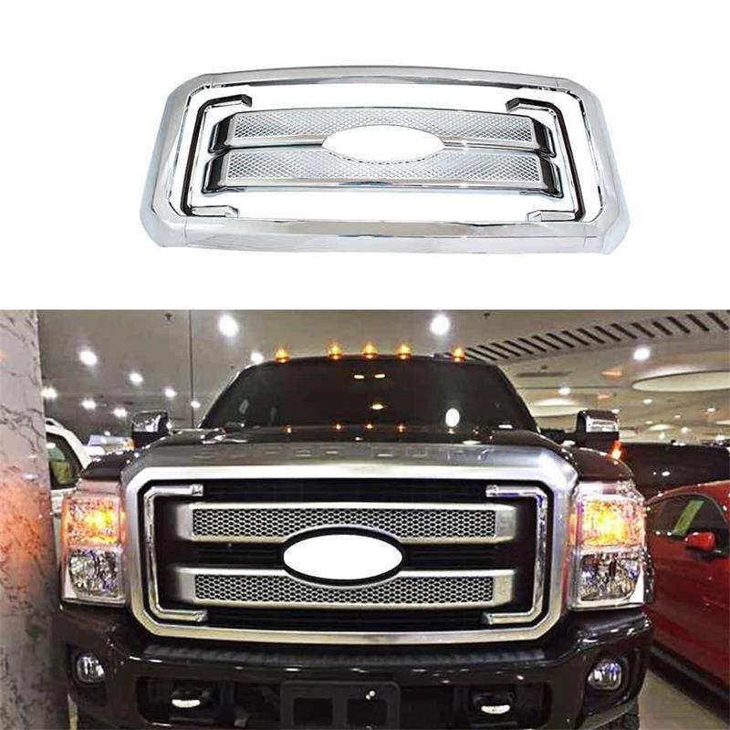 NINTE Grille Cover For Ford  F250 F350 F450 2011-2016 Mesh Grille overlay - NINTE