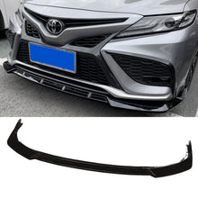 Cargar imagen en el visor de la galería, NINTE Front Bumper Lip For 2021 Toyota Camry Sport SE/XSE 