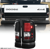 NINTE Taillight For 94-01 Dodge Ram Truck 1500 2500 3500