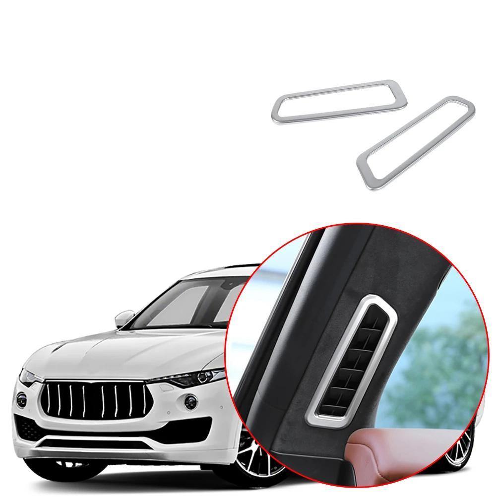 NINTE Maserati Levante 2017-2019 Interior Front Upper Air Conditioning Vent Outlet Frame Cover - NINTE