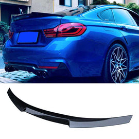 NINTE For 2014 - 2020 BMW 4 Series F36 430i 435i 440i Gran Coupe 4 Door M4 Style Rear Spoiler Trunk Wing Splitter - NINTE