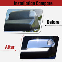 Load image into Gallery viewer, NINTE Mirror Cap For 2008 - 2022 Dodge Ram 1500 Tradesman 2500 3500 Top Half Chrome with Turning Signal - NINTE