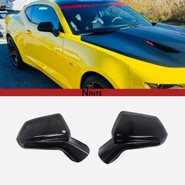 NINTE for 2016 - 2024 Chevrolet Camaro SS RS LT ZL1 LS Mirror Caps Rearview ABS Pained Camaro Exterior Accessories Not The Replacement - NINTE