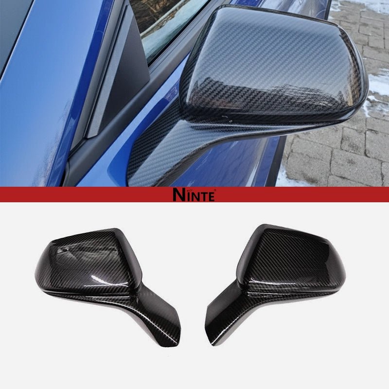 NINTE for 2016 - 2024 Chevrolet Camaro SS RS LT ZL1 LS Mirror Caps Rearview ABS Pained Camaro Exterior Accessories Not The Replacement - NINTE