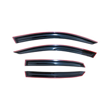 Laden Sie das Bild in den Galerie-Viewer, NINTE In-Channel Window Visor Rain Guard Deflector Fit For Honda Civic Hatchback 2016-2021 UK Euro Spec Smoked Black Trim - NINTE