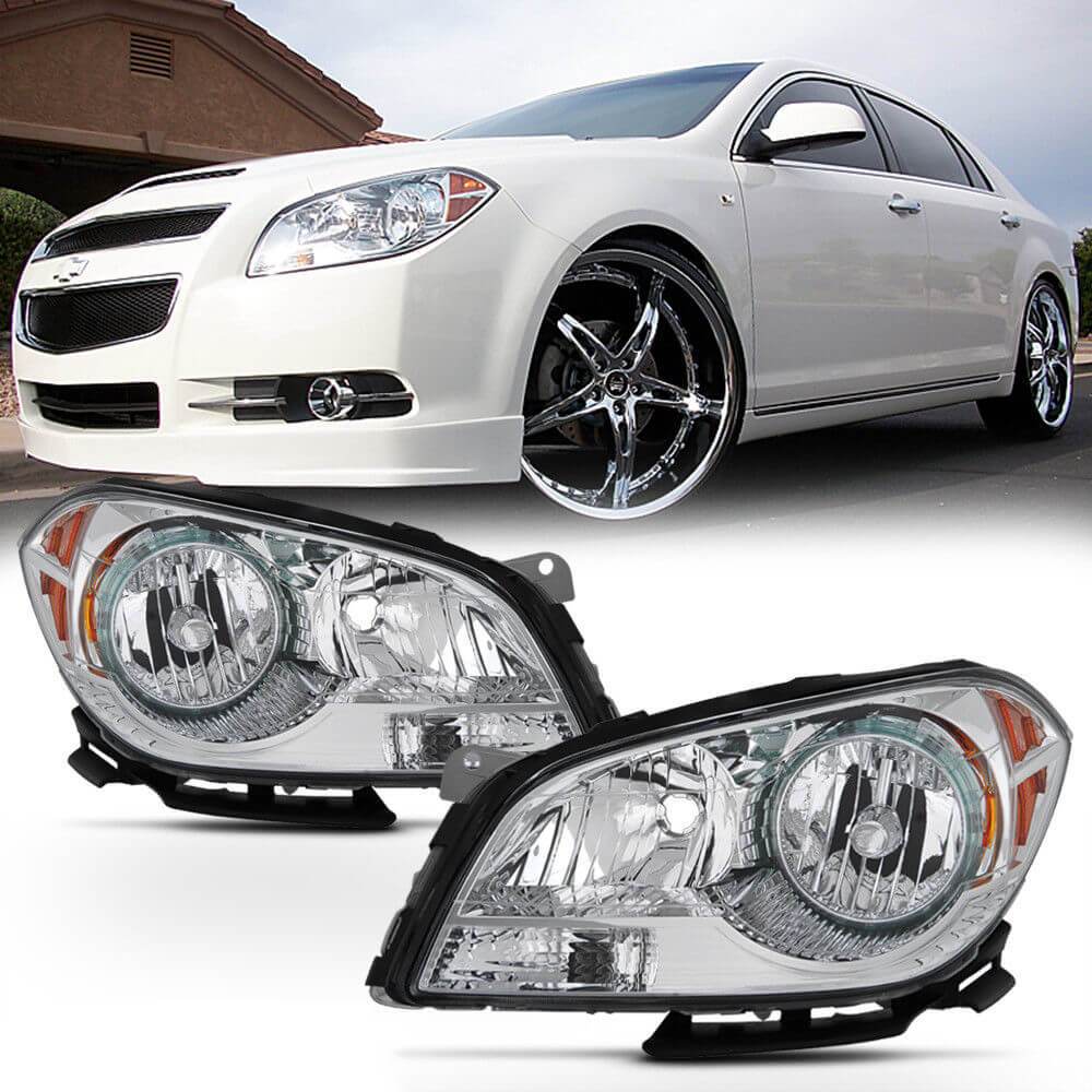 NINTE Headlight Fits 2008-2012 Chevy Malibu