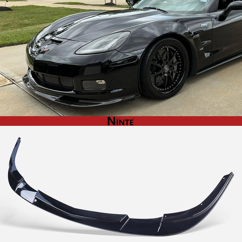 NINTE ZR1 Style Front Lip For 2005-2013 Chevy Corvette C6 Z06