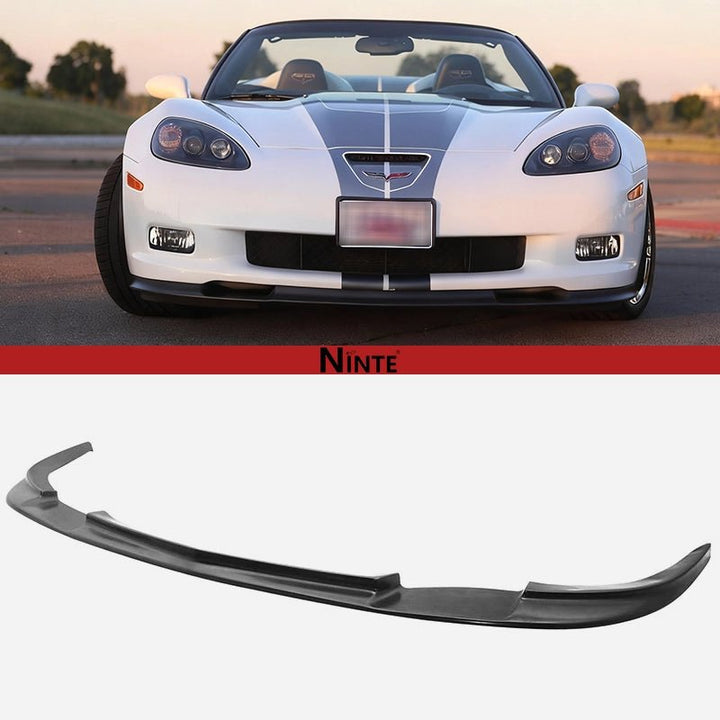 NINTE ZR1 Style Front Lip For 2005 - 2013 Chevy Corvette C6 Z06 - NINTE