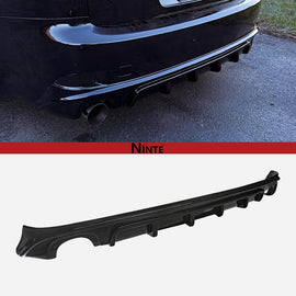 NINTE Rear Diffuser For 2006-2013 Lexus IS IS250 IS350 4DR Rear Bumper Lip