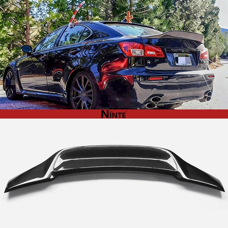 NINTE Duckbill Highkick Rear SpoilerFor 2006 - 2013 Lexus IS IS250 IS350 ISF Trunk Wing - NINTE