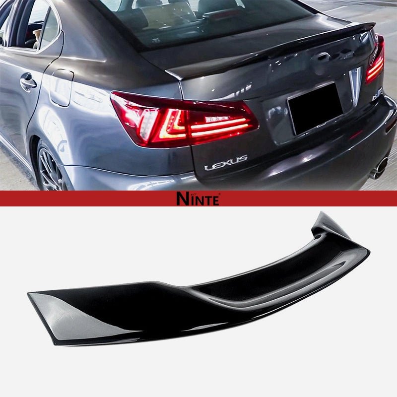 NINTE Duckbill Highkick Rear SpoilerFor 2006 - 2013 Lexus IS IS250 IS350 ISF Trunk Wing - NINTE