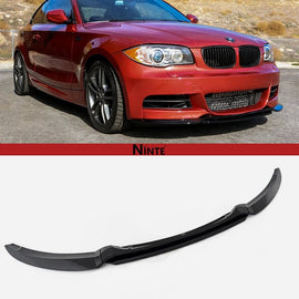 NINTE Front Bumper Lip Splitter For 2008 - 2013 BMW 1 Series E82 E88 135i 128i - NINTE
