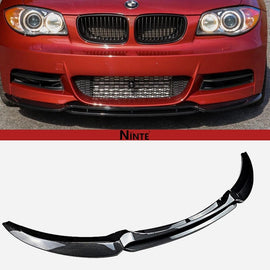 NINTE Front Bumper Lip Splitter For 2008 - 2013 BMW 1 Series E82 E88 135i 128i - NINTE