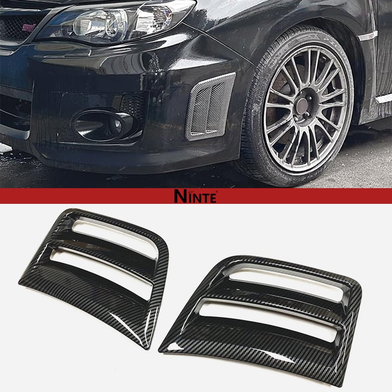 NINTE Front Bumper Side Air Vent Cover For 2008 - 2014 Subaru WRX - NINTE