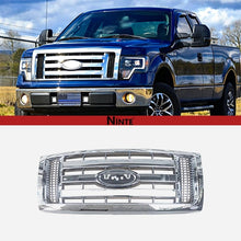 Laden Sie das Bild in den Galerie-Viewer, NINTE Silver Front Grille Assembly For 2009 - 2014 Ford F150 XL model Replacement - NINTE