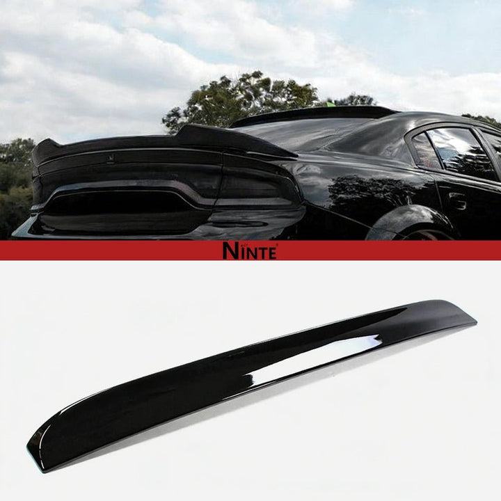 NINTE Duckbill Roof Spoiler For 2011 - 2023 Dodge Charger SRT Scat Gloss Black - NINTE