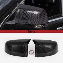 Laden Sie das Bild in den Galerie-Viewer, NINTE Mirror Covers for 2011 - 2022 Jeep Grand Cherokee 2011 - 2023 Dodge Durango ABS Gloss Black A PairHalf Overlays - NINTE