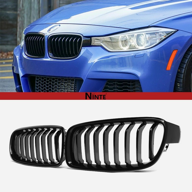 NINTE Front Kidney Grille For 2012 - 2018 BMW F30 3 series 320i 328i - NINTE