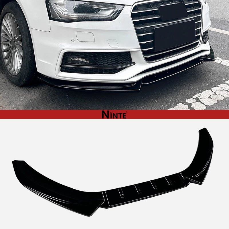 NINTE Front Lip For 2013 - 2016 Audi A4 S4 B8.5 Sline - NINTE