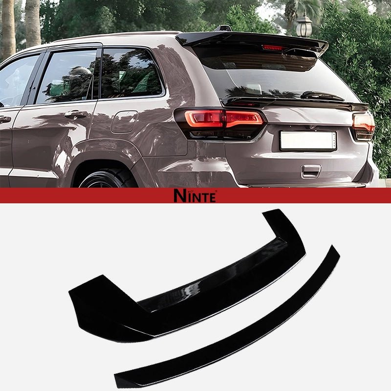 NINTE R Style Rear Roof Spoiler & Tailgate Mid Wing For 2013 - 2021 Jeep Grand Cherokee - NINTE