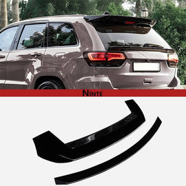 NINTE R Style Rear Roof Spoiler & Tailgate Mid Wing For 2013 - 2021 Jeep Grand Cherokee - NINTE