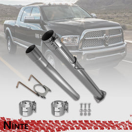 NINTE Muffler Pipe Exhaust Tube For 4''/5'' 2013 - 2018 Dodge Ram 2500/3500 6.7L Cummins - NINTE