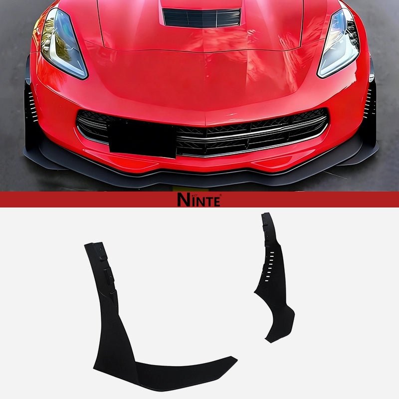 NINTE Front Bumper Lip For 2014 - 2019 Chevrolet Corvette C7 Stage 3 - NINTE