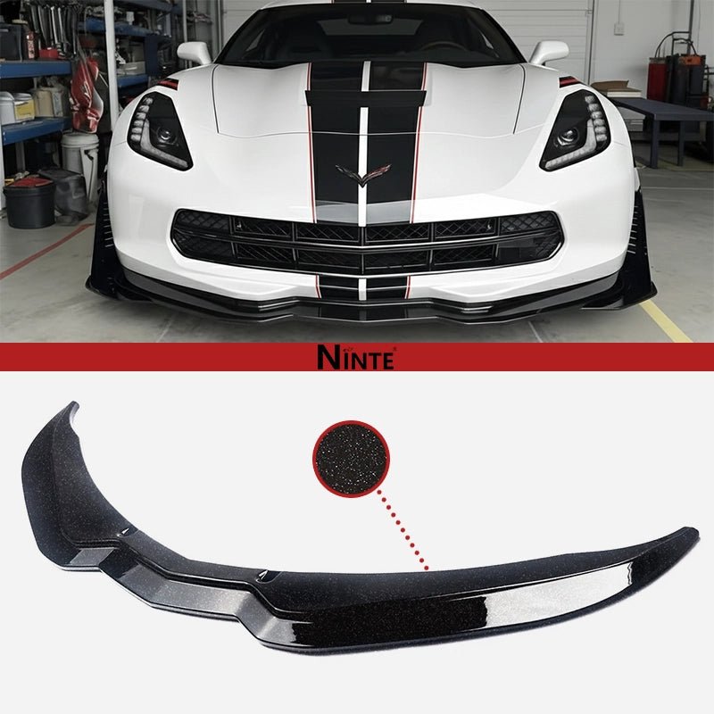 NINTE Front Bumper Lip For 2014 - 2019 Chevrolet Corvette C7 Stage 3 - NINTE