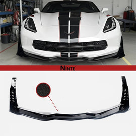 NINTE Front Bumper Lip For 2014-2019 Chevrolet Corvette C7  Stage 3