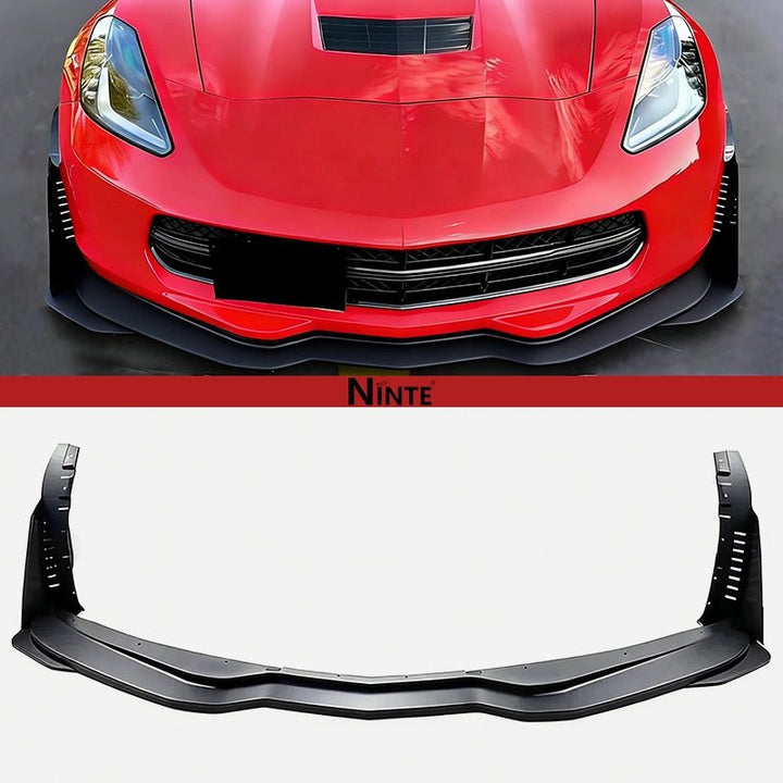 NINTE Front Bumper Lip For 2014 - 2019 Chevrolet Corvette C7 Stage 3 - NINTE