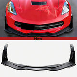 NINTE Stage 3 Front Bumper Lip & Winglet Kit for 2014-2019 Chevrolet Corvette C7 Stingray – Track-Inspired Aero