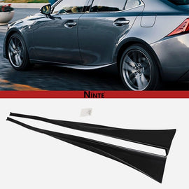 NINTE F - Sport Style Side Skirts for 2014 - 2020 LEXUS IS IS200t IS300 IS350 - NINTE