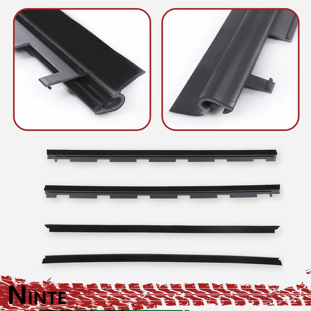 NINTE Inner & Outer Window Seal Weatherstrip For 1988 - 2002 Chevy GMC Truck - NINTE