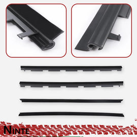 NINTE Inner & Outer Window Seal Weatherstrip For 1988 - 2002 Chevy GMC Truck - NINTE