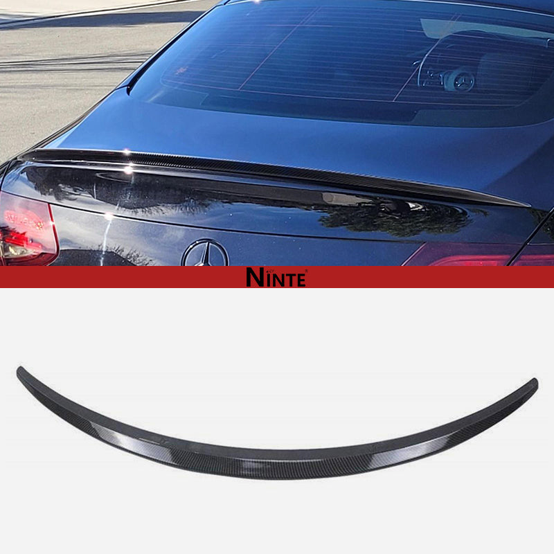 NINTE AMG Style Trunk Spoiler For 2015-2021 Mercedes Benz W205 C Class Coupe