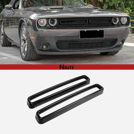 NINTE Front Grill Mesh Grille Inserts Trim Cover For 2015 - 2024 Dodge Challenger - NINTE