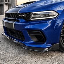 NINTE For 2015-2023 Dodge Charger SRT Scat Pack Front Lip Front Bumper Splitter ABS 3PCs - NINTE
