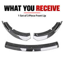 NINTE For 2015-2023 Dodge Charger SRT Scat Pack Front Lip Front Bumper Splitter ABS 3PCs - NINTE